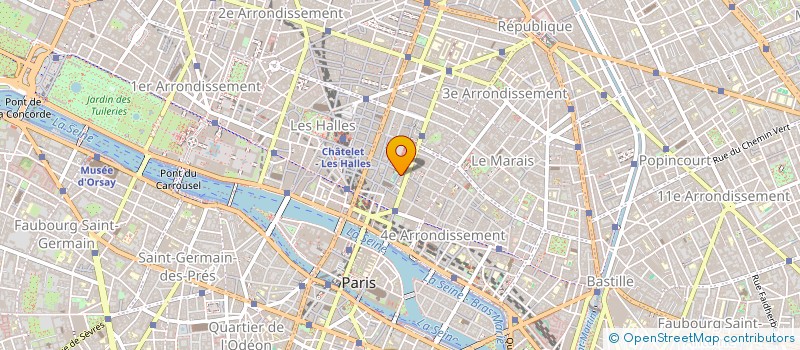 localisation de l'entreprise NC CHATEAU  PARIS