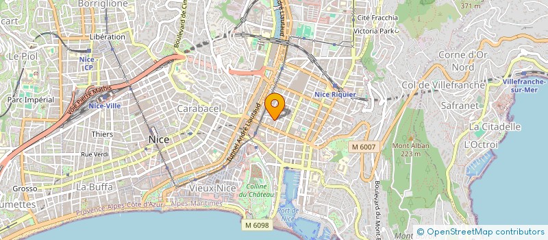 localisation de l'entreprise NC.CO à NICE