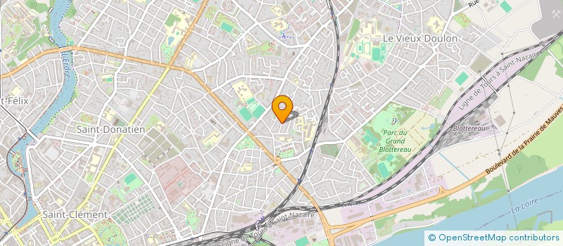 localisation de l'entreprise NC & CO à NANTES