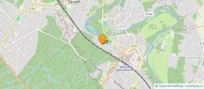 localisation de l'entreprise NC COMPAGNIE  BOUSSY-SAINT-ANTOINE