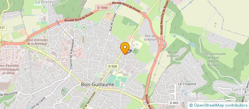 localisation de l'entreprise NC CONSEIL INVEST à BOIS-GUILLAUME