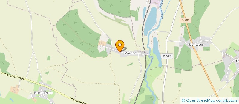 localisation de l'entreprise NC CONSTRUCTION  MILLY-SUR-THERAIN