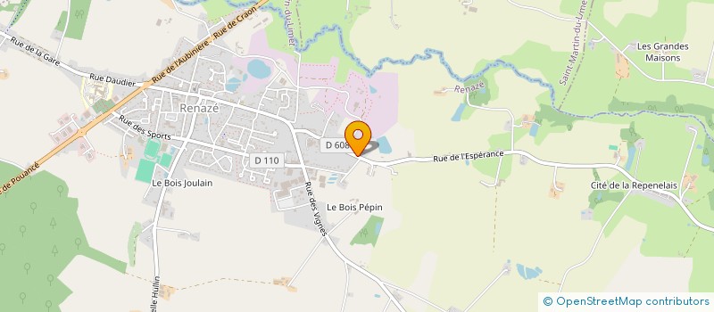 localisation de l'entreprise NC CONSULTING à BOUCHAMPS-LES-CRAON