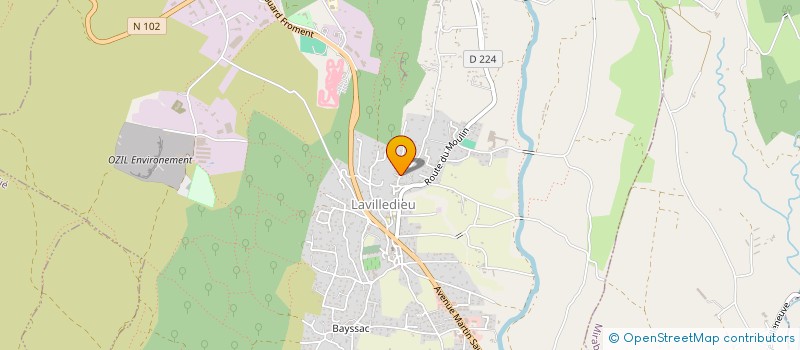 localisation de l'entreprise NC CONSULTING  LAVILLEDIEU