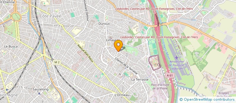 localisation de l'entreprise NC CONSULTING à TOULOUSE