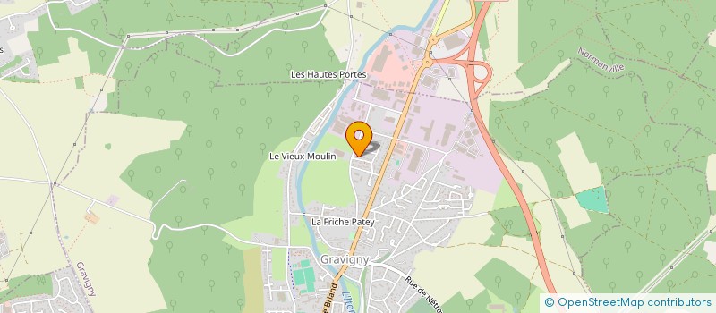 localisation de l'entreprise NC COURTAGE  BROSVILLE