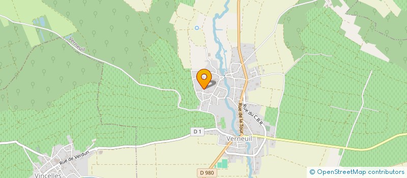 localisation de l'entreprise NC.CREAPOSES à VERNEUIL