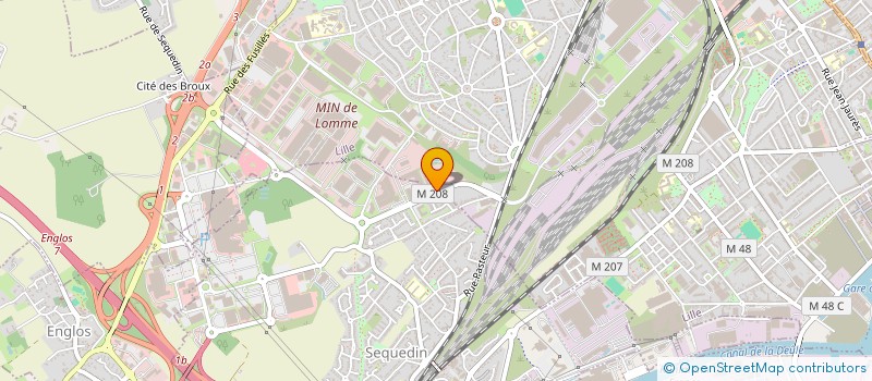 localisation de l'entreprise NC DEMENAGEMENT à LILLE