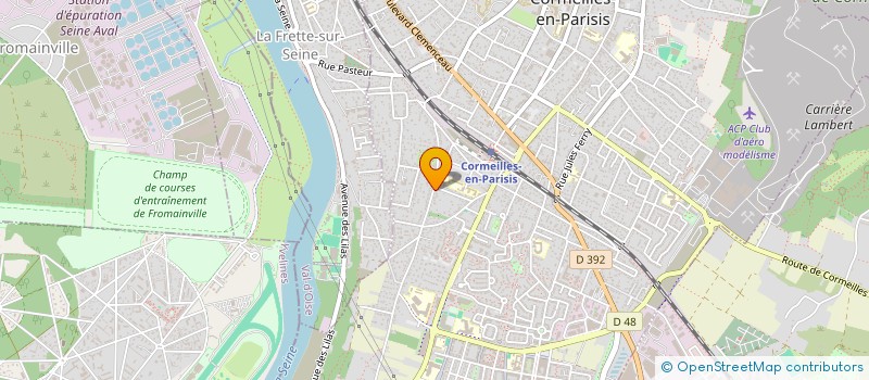 localisation de l'entreprise NC DIRECT à CORMEILLES-EN-PARISIS