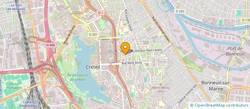 localisation de l'entreprise NC ENERGY  CRETEIL