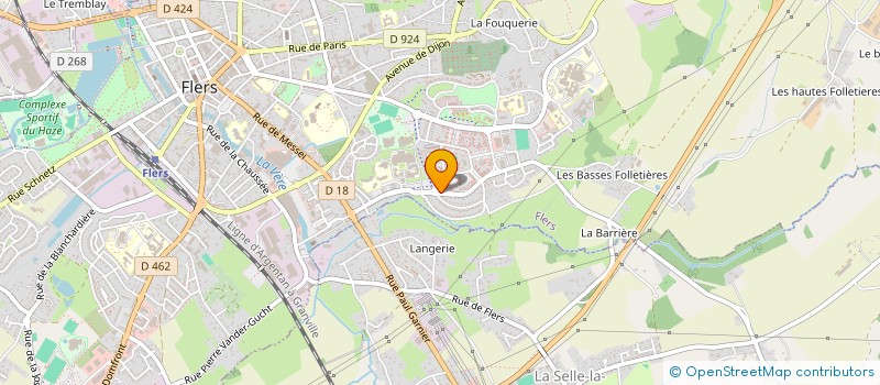 localisation de l'entreprise NC EXPERT à FLERS