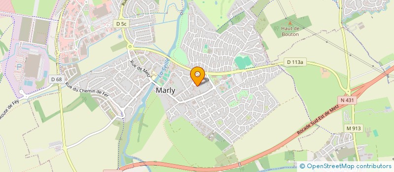 localisation de l'entreprise NC FILMS  MARLY