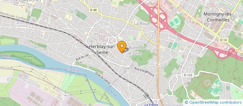 localisation de l'entreprise NC FITNESS  HERBLAY-SUR-SEINE