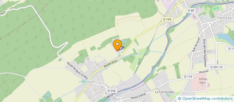 localisation de l'entreprise NC IMMO  CROTH