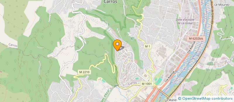 localisation de l'entreprise NC - INSTINCT SAUVAGE  CARROS