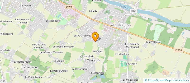 localisation de l'entreprise NC JARDIN CONCEPT  AZAY-SUR-CHER