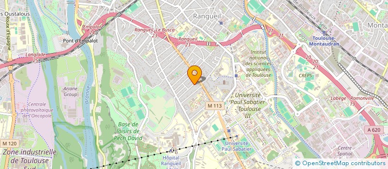 localisation de l'entreprise NC RANGUEIL à TOULOUSE