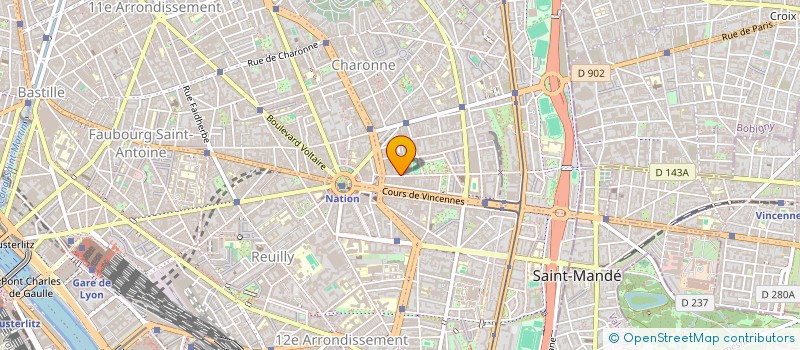 localisation de l'entreprise NC SCI IMMO 1  PARIS