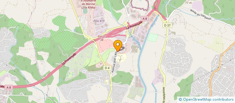 localisation de l'entreprise NC SECURITE PRIVEE à FREJUS