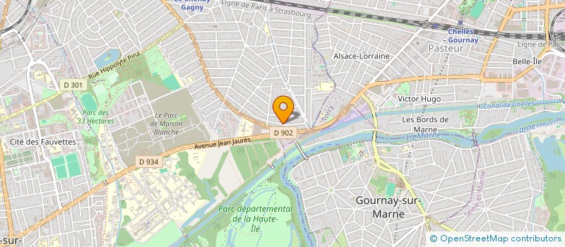 localisation de l'entreprise NC SERVICES à EVRY-COURCOURONNES