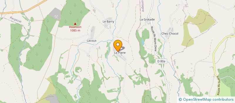 localisation de l'entreprise NC SERVICES  PERPEZAT