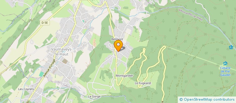 localisation de l'entreprise NC SPORTS  CHAMROUSSE