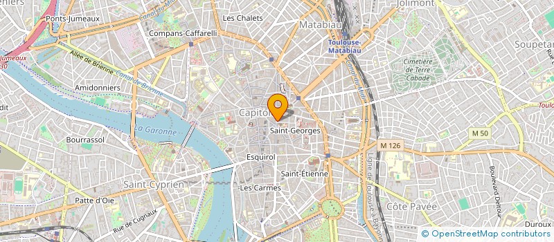 localisation de l'entreprise NC STRATEGIE & PATRIMOINE à TOULOUSE