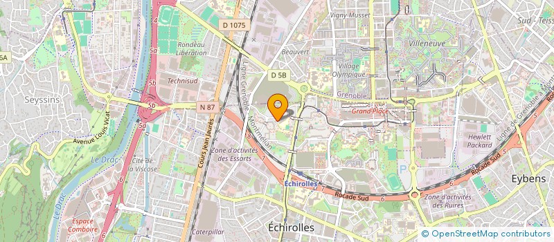 localisation de l'entreprise NC38DEMOL  ECHIROLLES