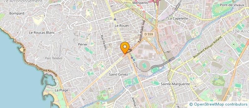 localisation de l'entreprise NC3S à MARSEILLE
