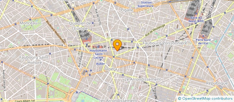 localisation de l'entreprise NCA  PARIS