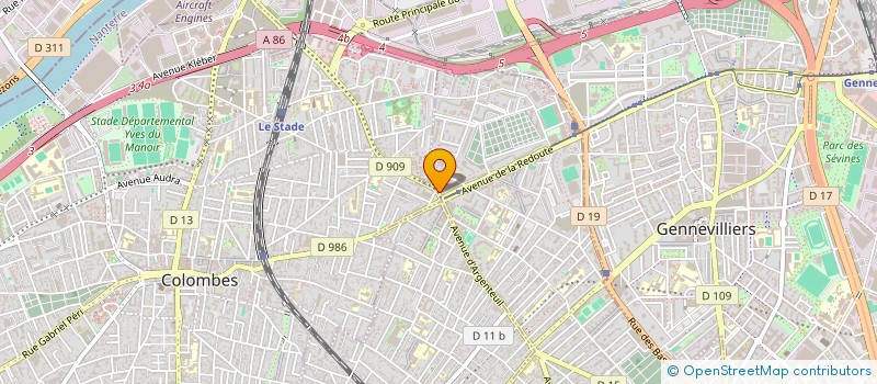 localisation de l'entreprise NCA à ASNIERES-SUR-SEINE