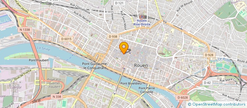 localisation de l'entreprise NCA à ROUEN