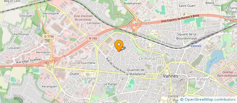 localisation de l'entreprise NCA à VANNES
