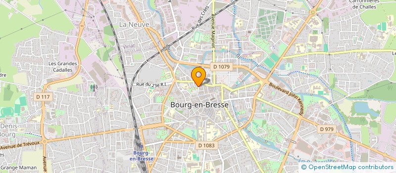 localisation de l'entreprise NCA DISTRIBUTION à BOURG-EN-BRESSE