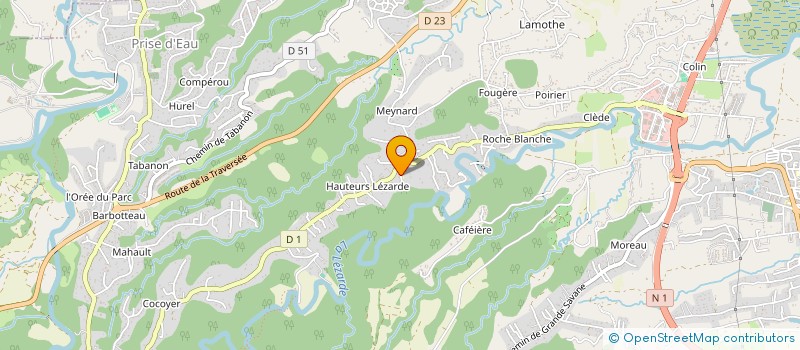 localisation de l'entreprise NCA GROUPE à PETIT-BOURG