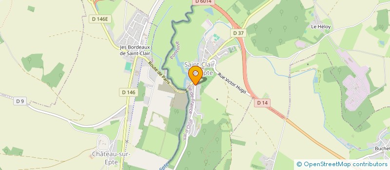 localisation de l'entreprise NCA NC  SAINT-CLAIR-SUR-EPTE