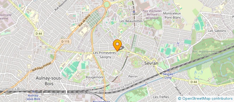 localisation de l'entreprise NCAR à SEVRAN