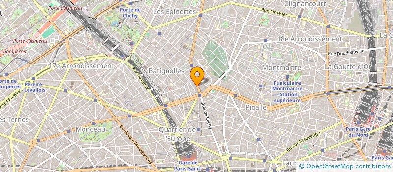 localisation de l'entreprise NCB  PARIS