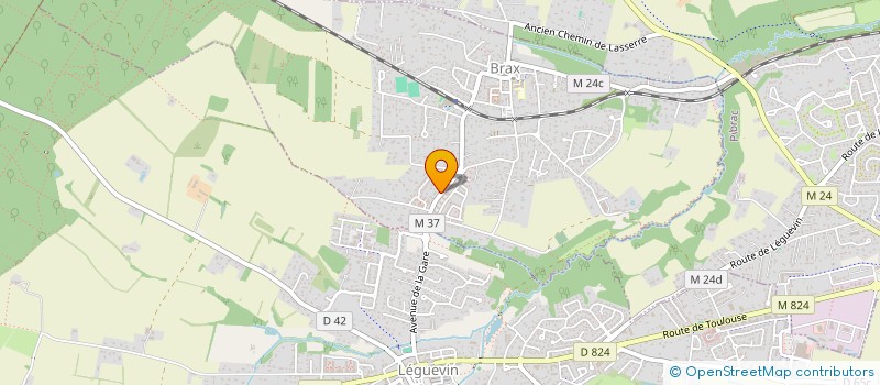 localisation de l'entreprise NCB  BRAX