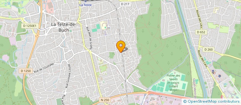 localisation de l'entreprise NCBE à LA TESTE-DE-BUCH