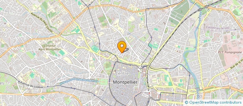 localisation de l'entreprise NCBF PATRIMOINE à MONTPELLIER