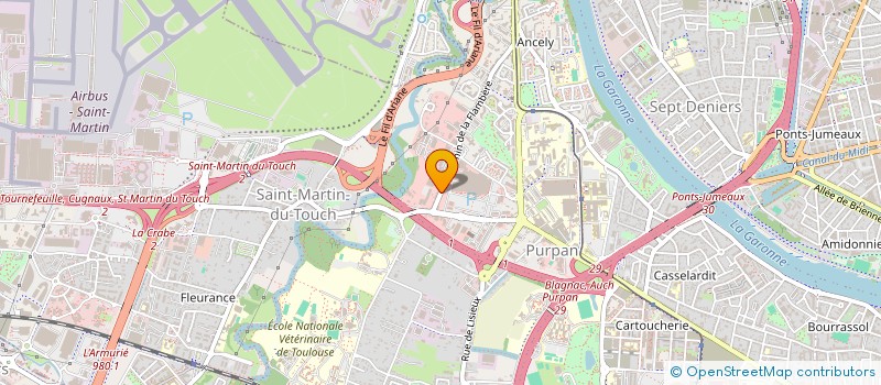 localisation de l'entreprise NCBZ ESPORT à TOULOUSE