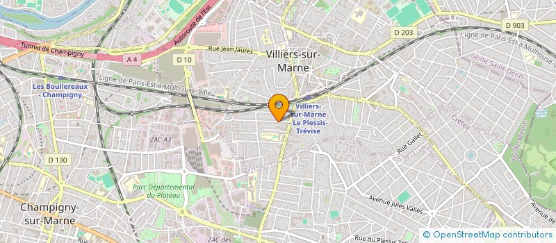 localisation de l'entreprise NCC  VILLIERS-SUR-MARNE