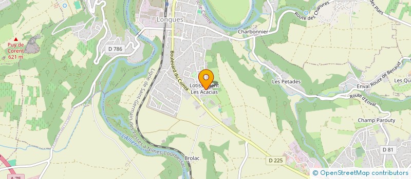 localisation de l'entreprise NCC  VIC-LE-COMTE