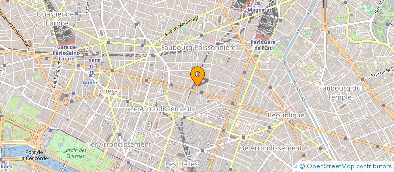 localisation de l'entreprise NCC EXPERT BATIMENT à PARIS