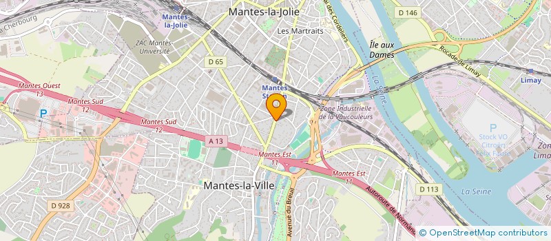 localisation de l'entreprise NCCE PRESTIGE  MANTES-LA-VILLE