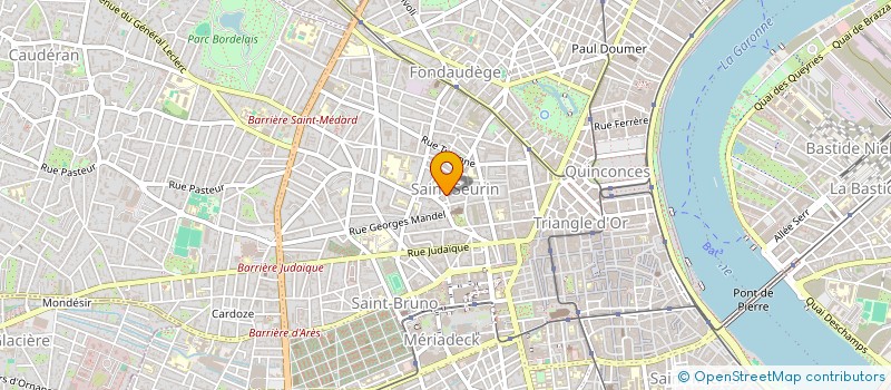 localisation de l'entreprise NCCK  BORDEAUX