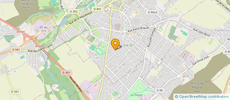 localisation de l'entreprise NCD IMMOBILIER  BRUAY-LA-BUISSIERE