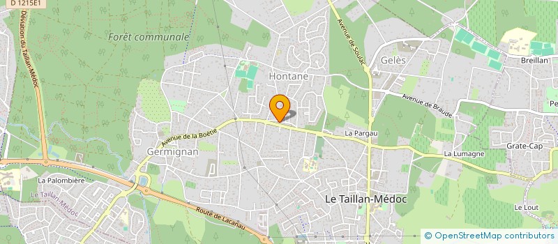 localisation de l'entreprise NCDL  LE TAILLAN-MEDOC