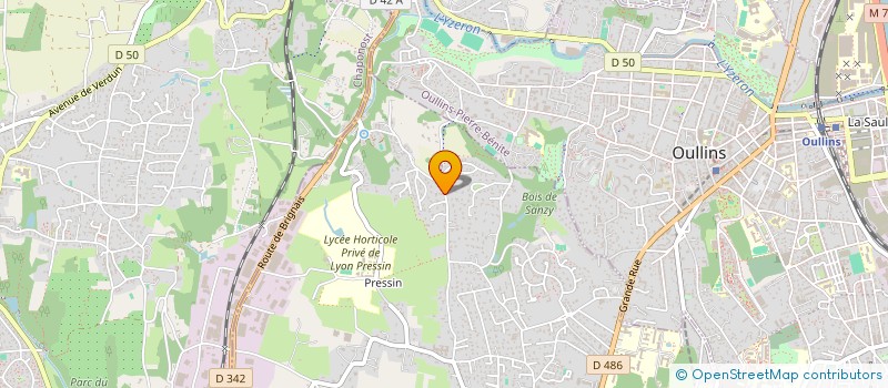 localisation de l'entreprise NCDM  SAINT-GENIS-LAVAL